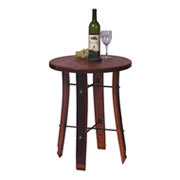 end table round stave